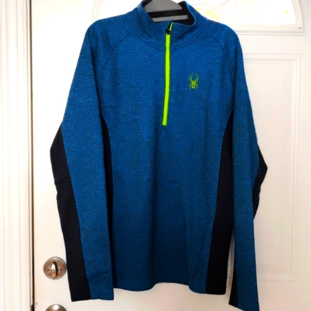 Spyder Quarter Zip Sweater Size Large